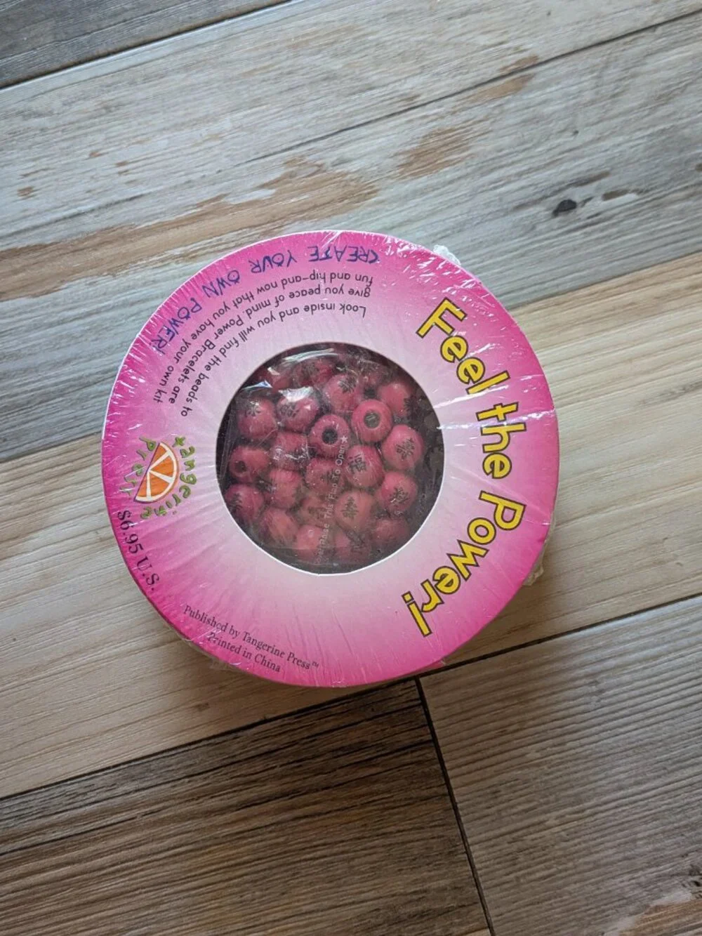 Create Your Own Power Bracelet Book and Beads